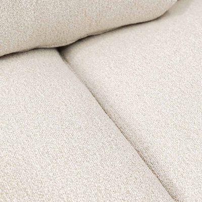 Trix 2-Seater Fabric Sofa - Beige - With 2-Year Warranty