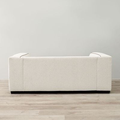 Trix 2-Seater Fabric Sofa - Beige - With 2-Year Warranty