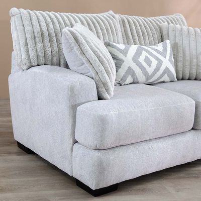 Tron 2 Seater Fabric Sofa - Grey