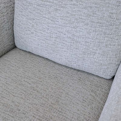 Zane 1-Seater Fabric Sofa - Beige - With 2-Year Warranty