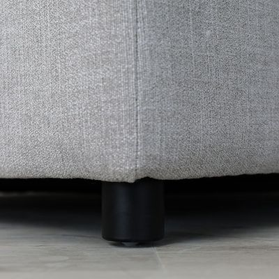 Laxus 1-seater Armless Sofa – Grey