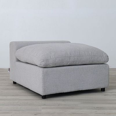 Laxus 1-seater Armless Sofa – Grey