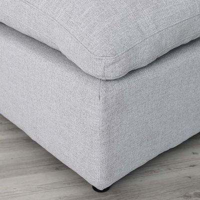 Laxus 1-seater Armless Sofa – Grey