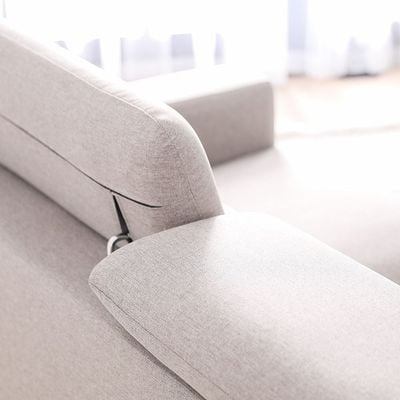 Bena 3 + 2 Fabric Sofa Set – Light Brown