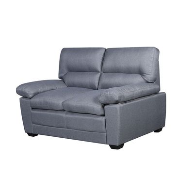 Meza 3+2+1 Seater Fabric Sofa Set - Smoke Grey