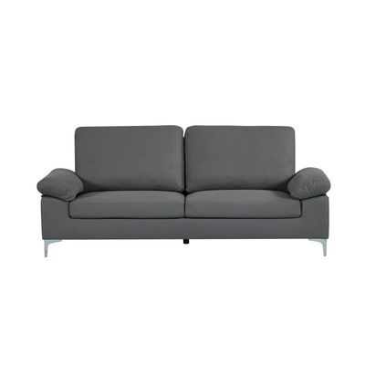 Algo 6-Seater Fabric Sofa Set - Grey - With 2-Year Warranty