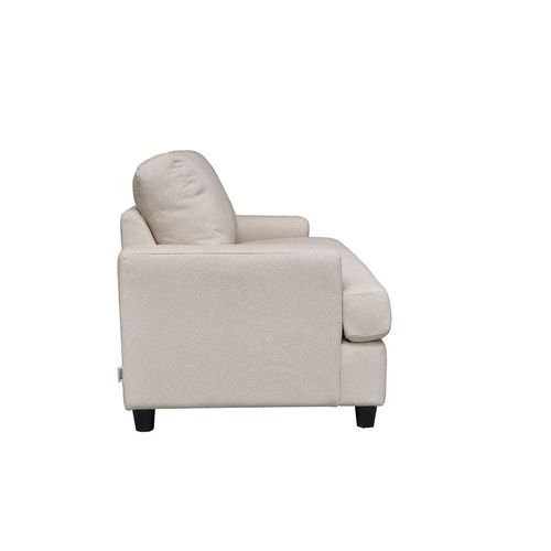 Ramu 2-Seater Fabric Sofa - Beige - With 2-Year Warranty
