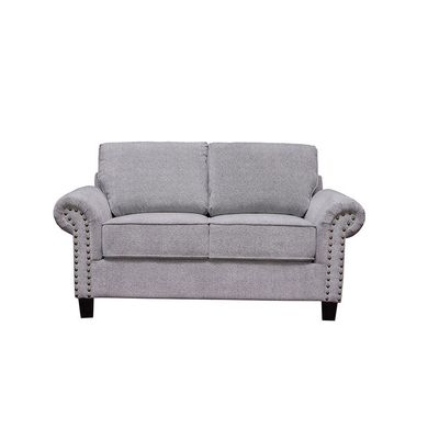 Carta 2-Seater Fabric Sofa - Grey - With 2-Year Warranty