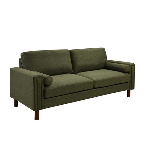 Escanor 3-Seater Fabric Sofa - Green - With 2-Year Warranty