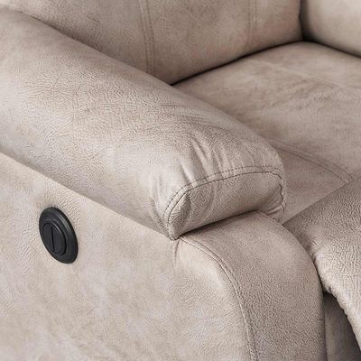 Cedar 1-Seater Power Motion Recliner - Beige - With 2-Year Warranty