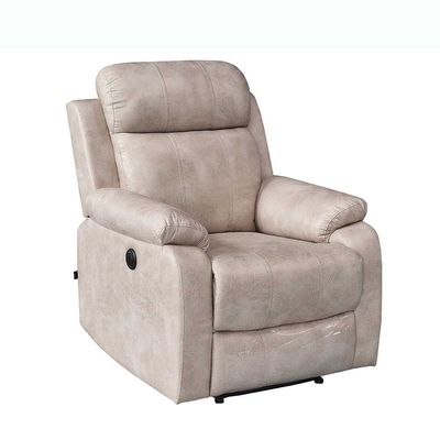 Cedar 1-Seater Power Motion Recliner - Beige - With 2-Year Warranty