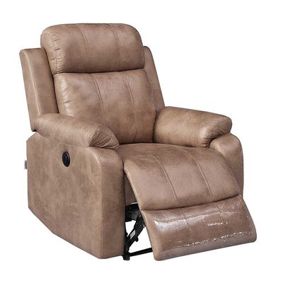 Cedar 1-Seater Power Motion Recliner - Brown - With 2-Year Warranty