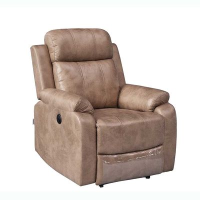 Cedar 1-Seater Power Motion Recliner - Brown - With 2-Year Warranty