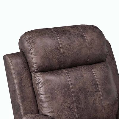 Cedar 1-Seater Power Motion Recliner - Chocolate - With 2-Year Warranty