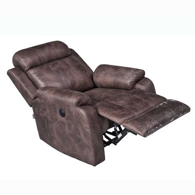 Cedar 1-Seater Power Motion Recliner - Chocolate - With 2-Year Warranty