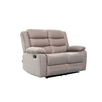 Homer 3+2+1 Seater Fabric Recliner - Light Brown