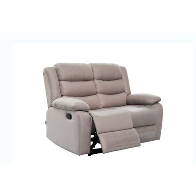 Homer 3+2+1 Seater Fabric Recliner - Light Brown