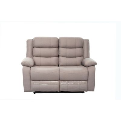 Homer 3+2+1 Seater Fabric Recliner - Light Brown