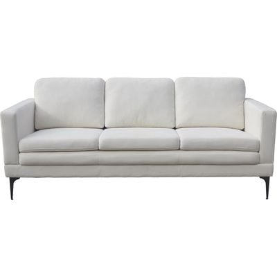 Turner Fabric 3+2+1 Seater Sofa - White