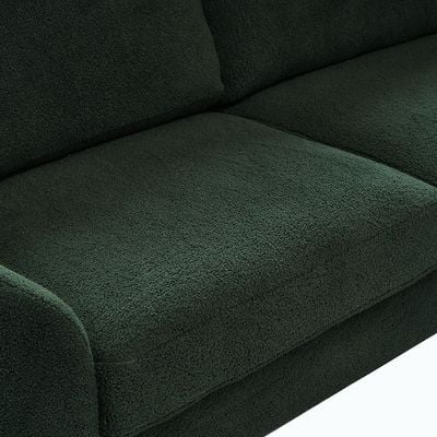 Breeze 3 Seater Fabric Sofa - Green