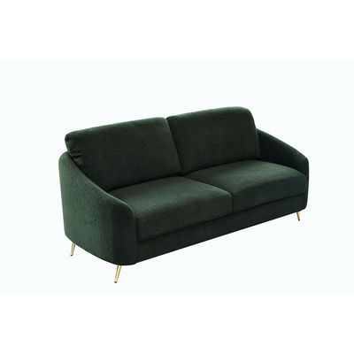 Breeze 3-Seater Fabric Sofa - Green - With 2-Year Warranty 