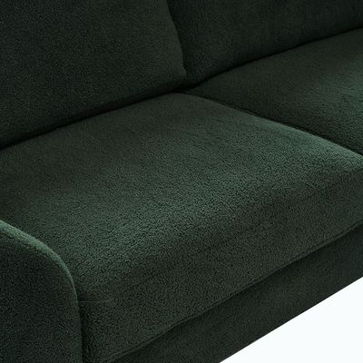 Breeze 3-Seater Fabric Sofa - Green - With 2-Year Warranty 