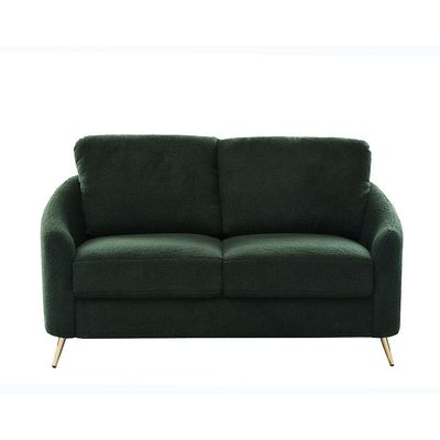 بريز - أريكة قماشية بمقعدين - أخضر - مع ضمان لمدة عامين