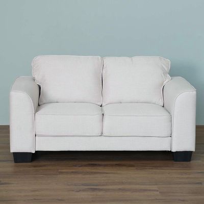 Valdez 2 Seater Fabric Sofa - Cream