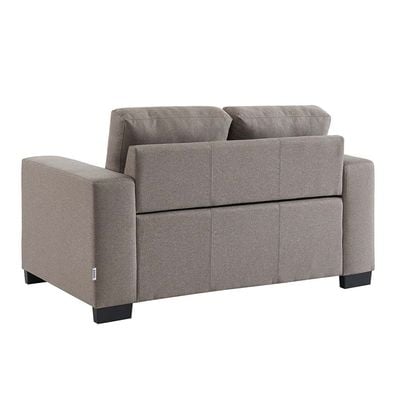 Byron 5-Seater Fabric Sofa Set - Taupe - With 2-Year Warranty