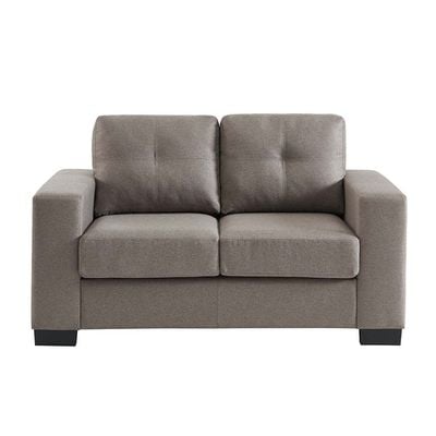 Byron 5-Seater Fabric Sofa Set - Taupe - With 2-Year Warranty