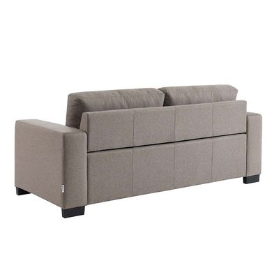 Byron 5-Seater Fabric Sofa Set - Taupe - With 2-Year Warranty