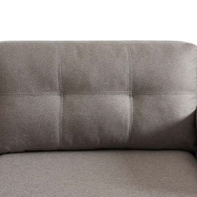 Byron 5-Seater Fabric Sofa Set - Taupe - With 2-Year Warranty