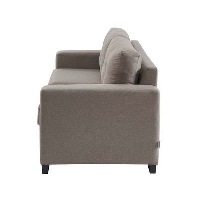 Byron 5-Seater Fabric Sofa Set - Taupe - With 2-Year Warranty