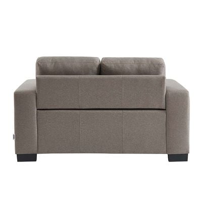 Byron 2-Seater Fabric Sofa - Taupe - With 2-Year Warranty