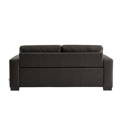 Byron 5-Seater Fabric Sofa Set - Charcoal - With 2-Year Warranty