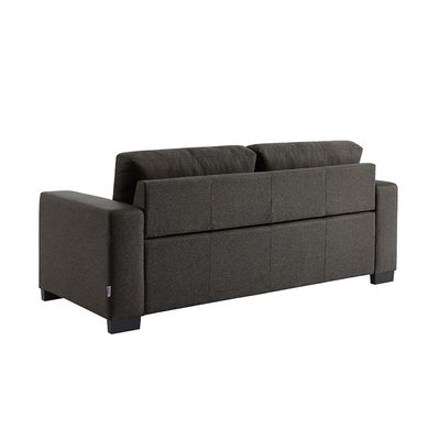 Byron 5-Seater Fabric Sofa Set - Charcoal - With 2-Year Warranty