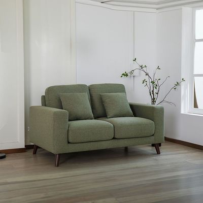 Lime green 2 seater sofa sale