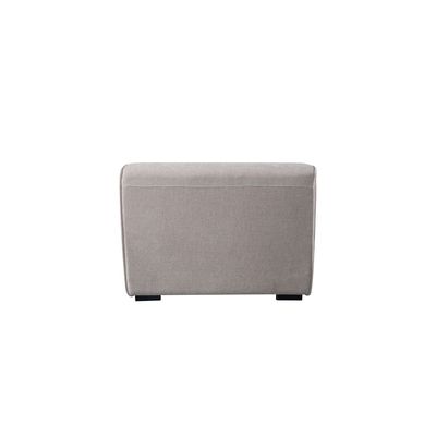 Anvil 1-Seater Fabric Sofa - Light Grey - With 5-Year Warranty