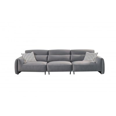 Clairmont 3-Seater Fabric Sofa - Foggy Grey - With 5-Year Warranty