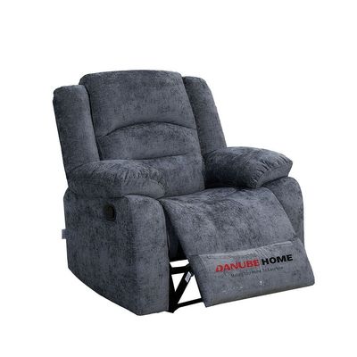 Dazler 3+2+1 Seater Fabric Recliner Set- Gray