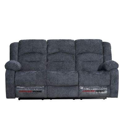 Dazler 3+2+1 Seater Fabric Recliner Set- Gray