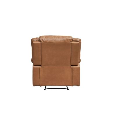 Dazler 1 Seater Air leather Recliner - Brown