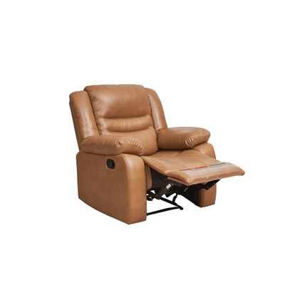 Dazler 1 Seater Air leather Recliner - Brown