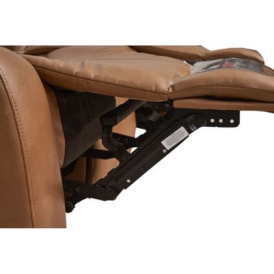 Dazler 3 Seater Air Leather Recliner - Brown