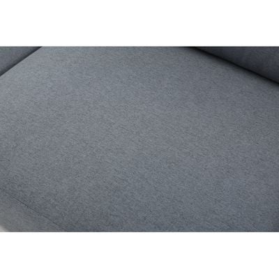 Stellar 6-Seater Fabric Sofa Set - Grey - With 2-Year Warranty