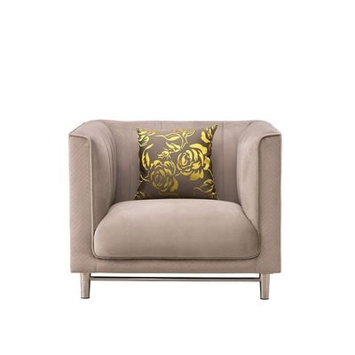 Verdant 3+2+1 Seater Fabric Sofa Set - Light Brown