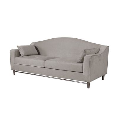 Cyprus 3-Seater Fabric Sofa - Grey - With 2-Year Warranty