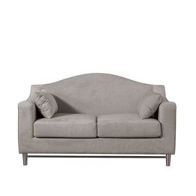 Cyprus 2-Seater Fabric Sofa - Grey - With 2-Year Warranty