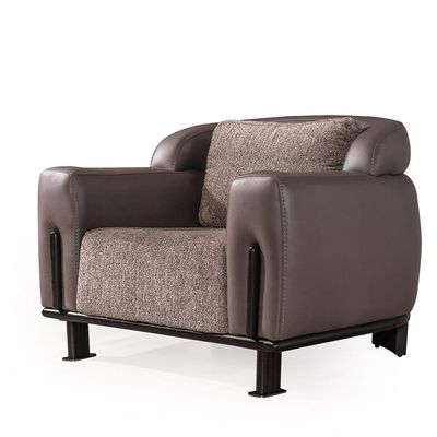 Prebbleton 1 Seater Fabric Sofa - Grey