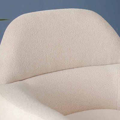 Natsuda 1 Seater Fabric Sofa - Beige